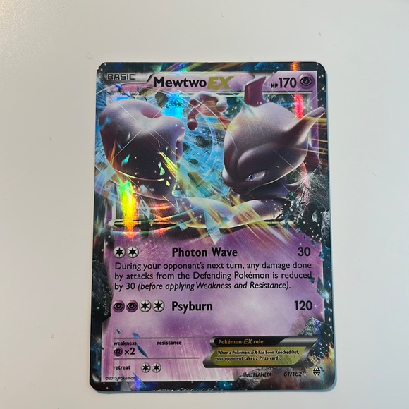 Mewtwo EX 61/162 - Picture 1 of 2